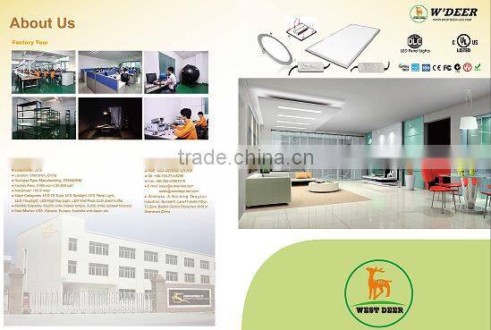 Alibaba dlc listed led lighting ultra thin Square led flat panel light with 5 years warranty