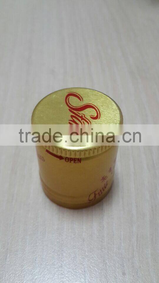 fruit wine aluminum cap