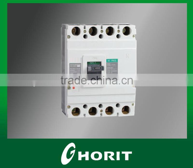 PV system Circuit breaker 400A 750v 3 Pole DC MCCB