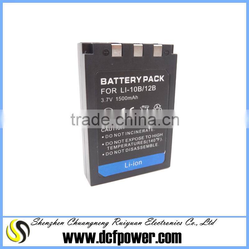 1500mAh lithium ion battery pack Li-10B DB-L10 for Olym San camera