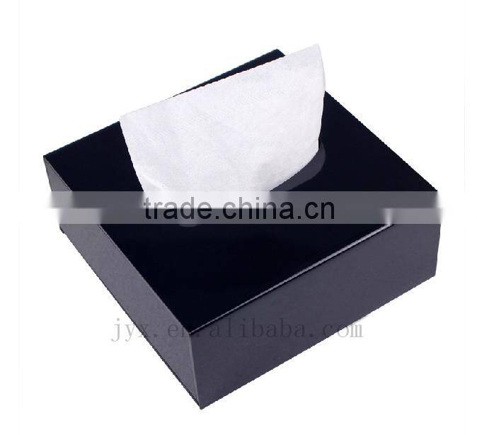 Black,acrylic napkin / tissue box/acrylic plastic tissue box