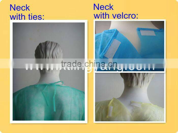disposable SMMS/SMS/SSMS Medical Gown