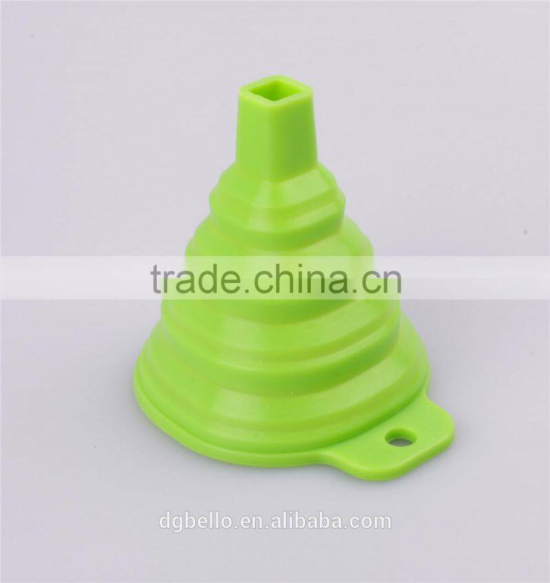 Cute Design FDA Approved Silicone Funnel Oil Funnel for Sale