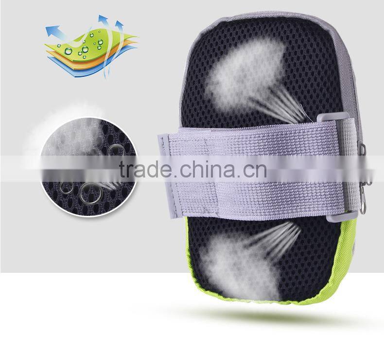 Sport Running Arm Bags Pouch Jogging Gym Adjustable Armband Case for 5.5" Mobile Phone