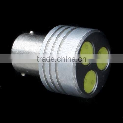 1156 BA15S 3 SMD LED White Turn Tail Brake Stop Light Bulb Lamp