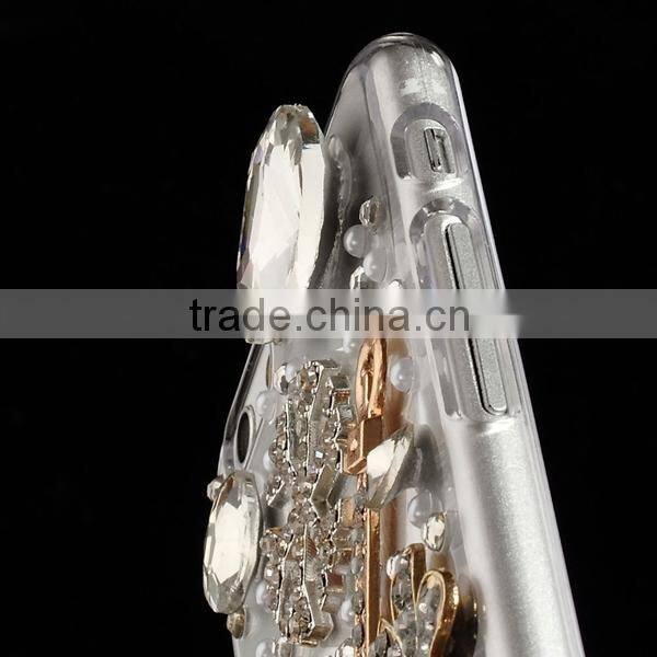 Bling 3D Diamond Rhinestone Crystal Case For Apple iPhone 6 4.7inch Mobile Phone