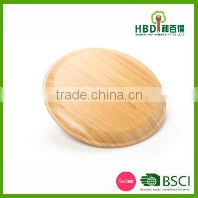 Bamboo round dish