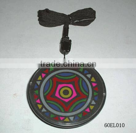 super thin very wearable flashing badge with high quality