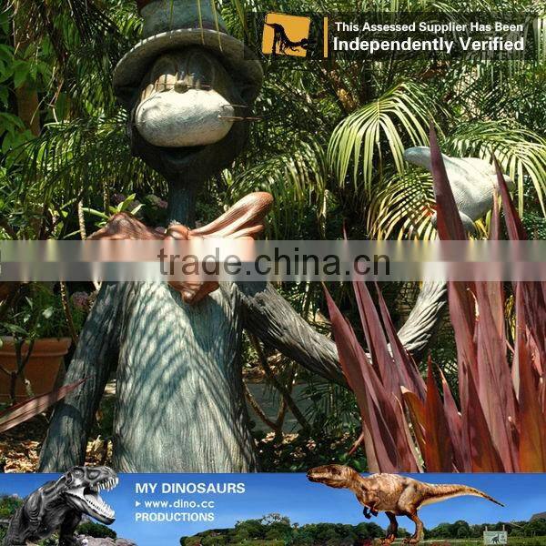 MY Dino-C026 Indoor playground fiberglass cartoon character statue