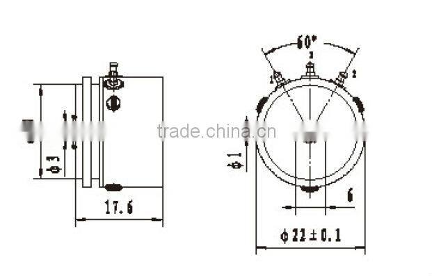 rotating sensor potentiometer