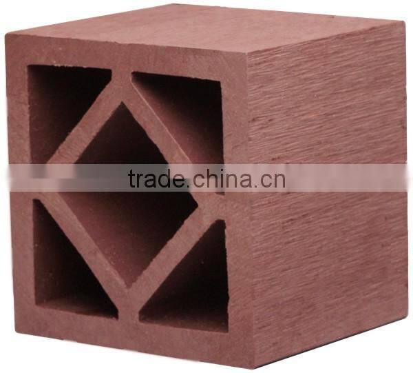 Waterproof wpc decking WPC Baluster Anti-UV Wood Plastic Composite Railing with High Quality