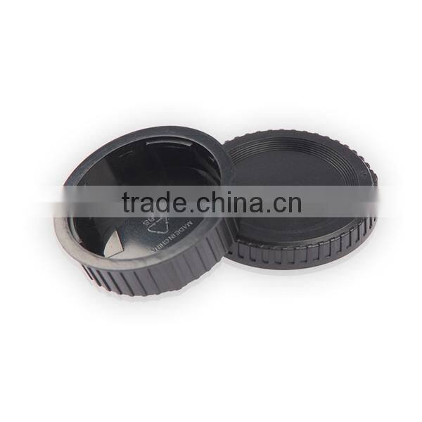 Manufacturer Wholesale Black Plastic Rear Lens Cap for Camera