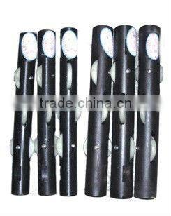 roller type wheeled sucker rod centralizer