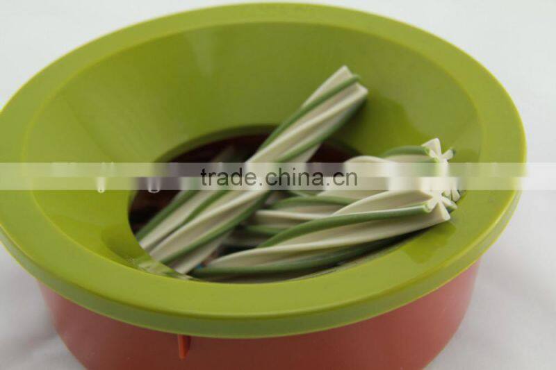 aquarium fish food (two-tone straight dog chews)