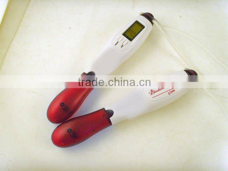 Electronic jumping rope with Multifuncgtion pedometer