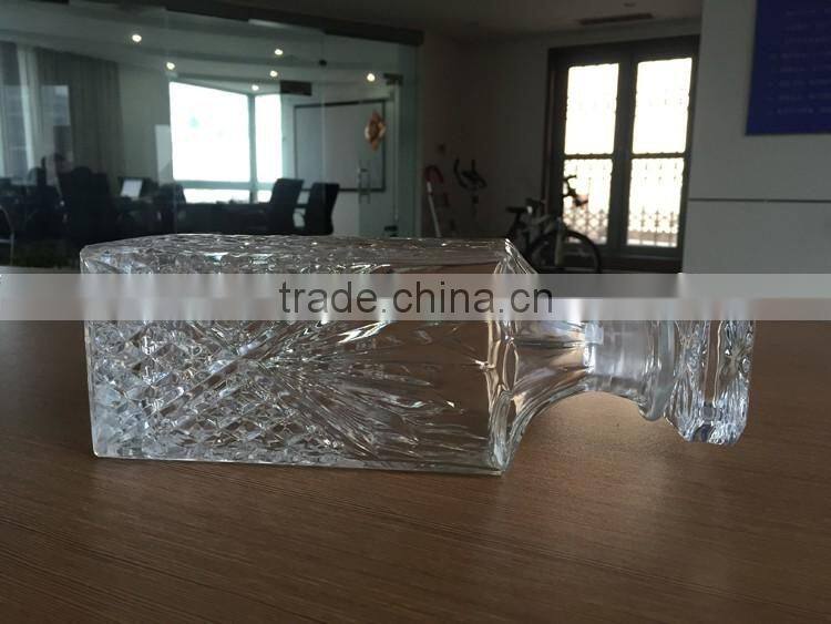 Hand made luxury glass bottle/ whisky bottles/ whisky bottle set