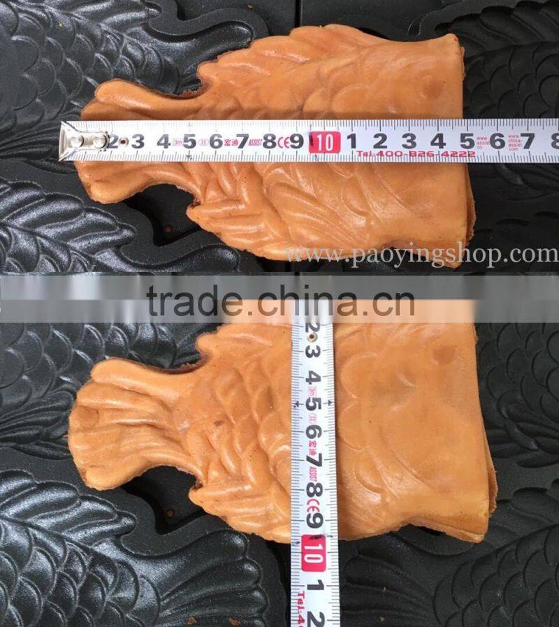 (3 in 1) 6pcs Fish Waffle Commercial Use Non-stick LPG Gas Icecream Taiyaki Baker + Batter Dispenser + Stuffing Scoop