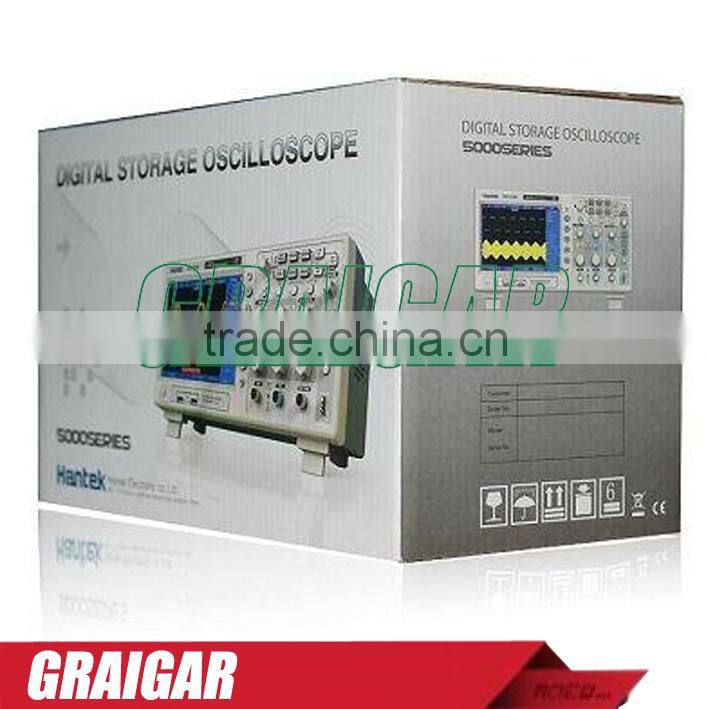 Hot sale ! 2013 Newest Hantek DSO5072P Digital storage oscilloscope 70MHz 2Channels 1GSa/s 7'' TFT LCD