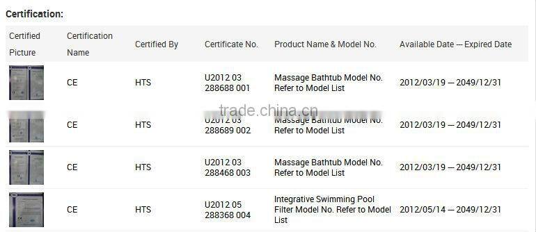 Factory luxury 6 meter portable swim Spa Pool large swimming spa pool