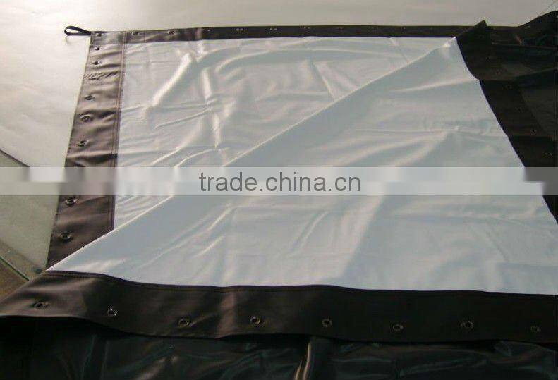 tab tension motorized screen