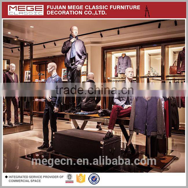 2015 New Design Retail Clothes Shop Metal Display Rack