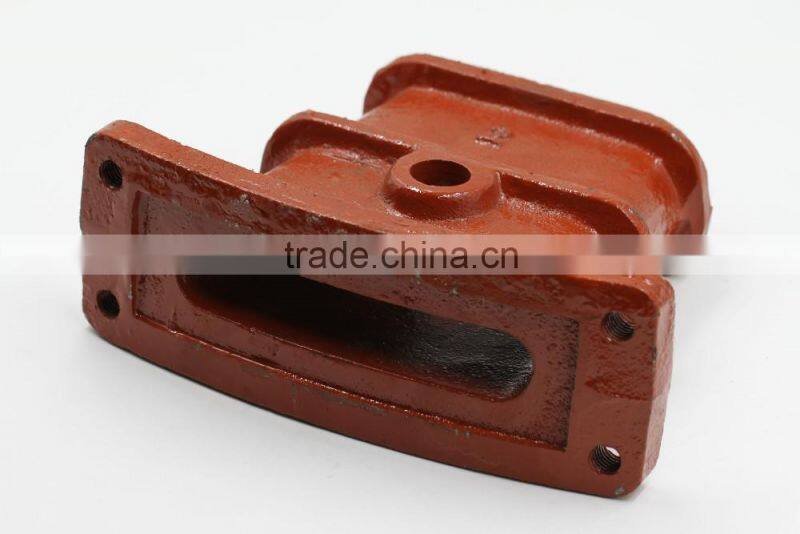 prestressed ARC flat tensioning building construction bearing plate for 15.24 PC strand