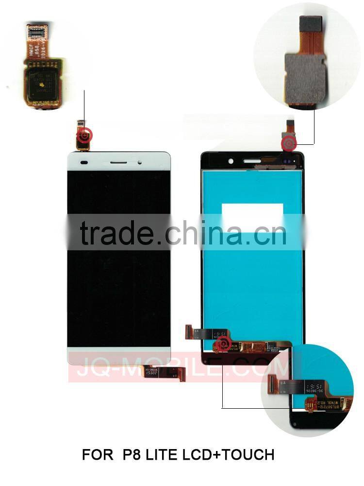 Mobile phone accessories lcd displays for huawei p8 lite lcd screen replacement