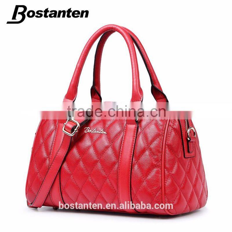 new design branded women tote travel bag handbags crossbody bag plaid leather