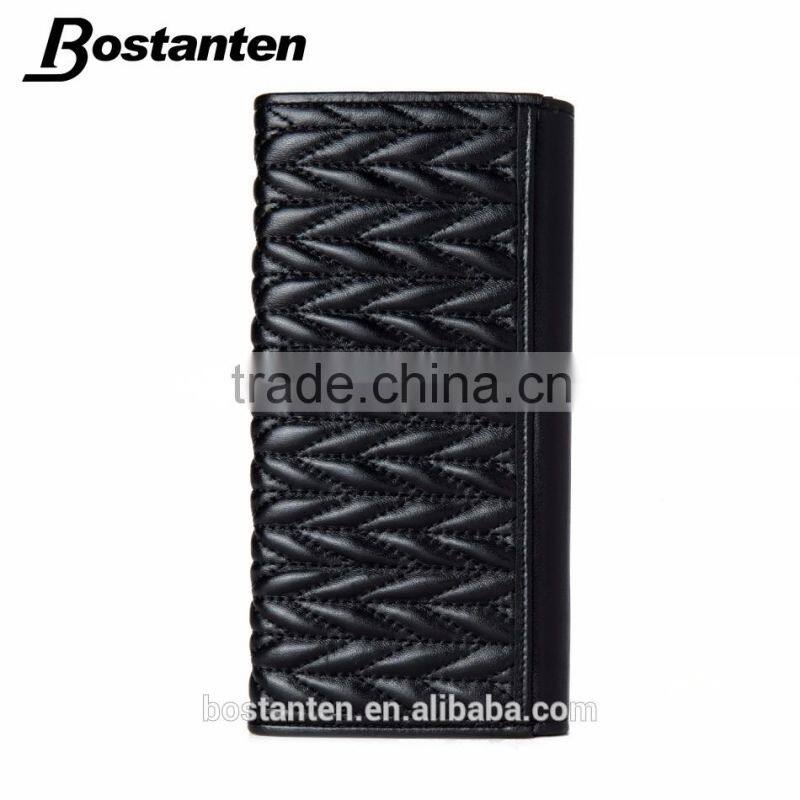 rose red fashion trendy women wallet purse hand bags leather