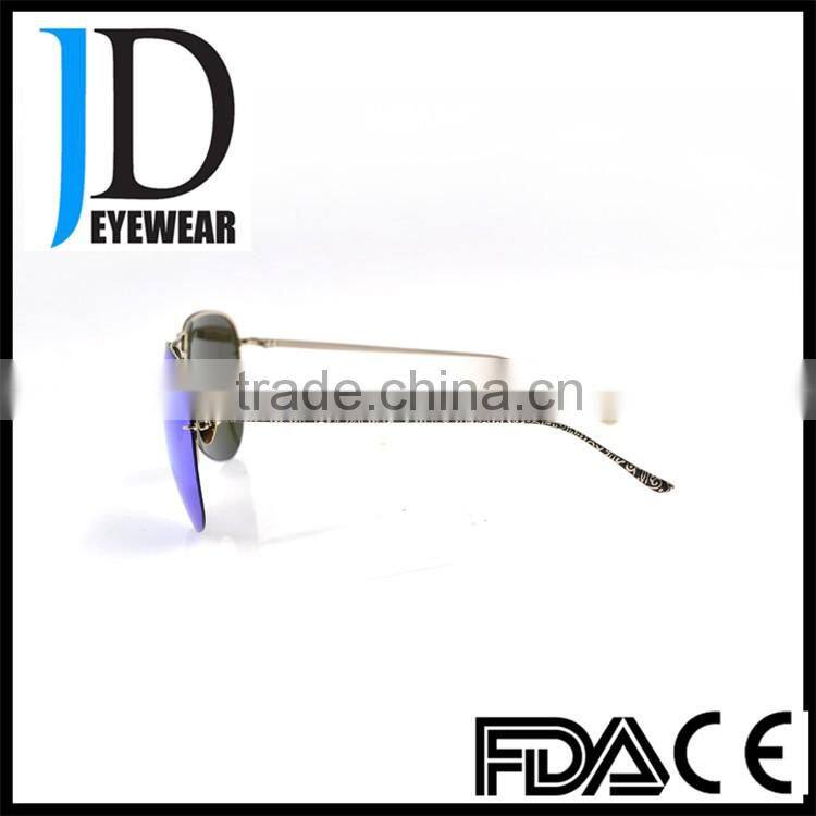 Shenzhen eyeglasses factory produce your own logo metal sunglasses