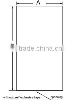 2016 High quality cheap pe ld bags customzied transparent polyethylene bags