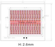 100w economy high power aluminum spot light led driver on board smd2835 led flood light pcb