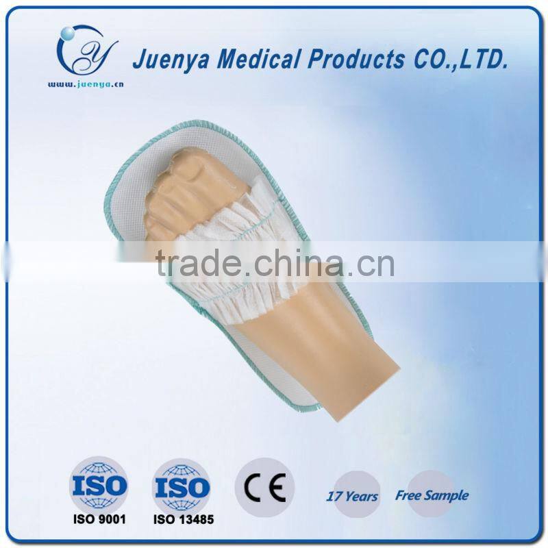 Nonwoven disposable slippers for hotel, spa, pedicure