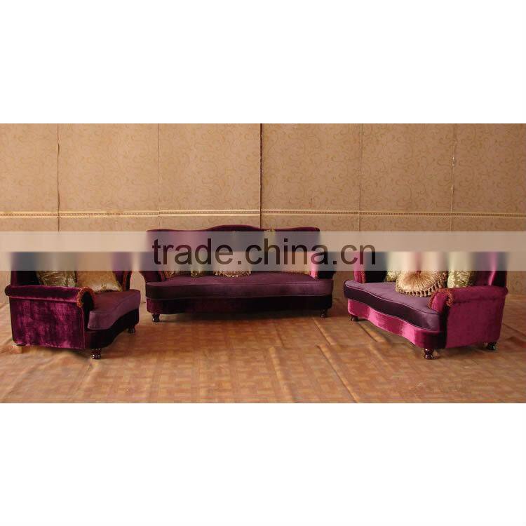 arabic floral printing sectional sofa sets