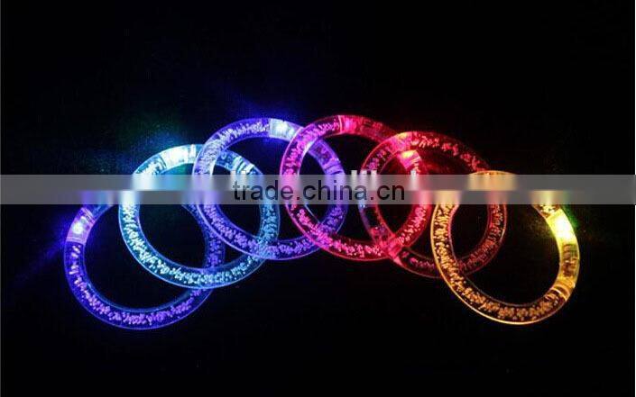 Party supplies LED lighting flashing wristband colorful LED flashing bracelet LED party bangle wristband LED wristband