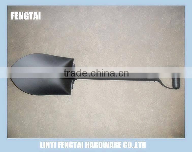 South Africa Farm Tools Round Steel Handle Shovel