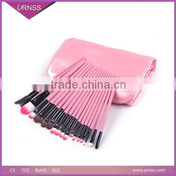 Wholesale Pink High Quality Professional Makeup Brushes Set