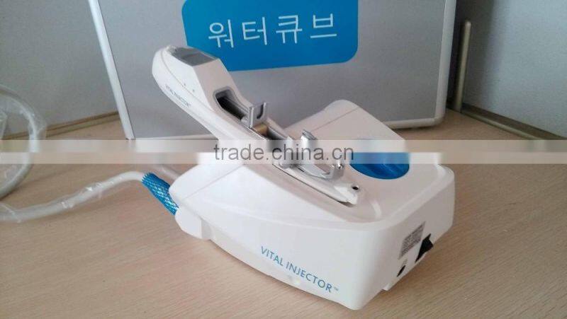 Hot water meso gun injection microneedle plastic injection machinery