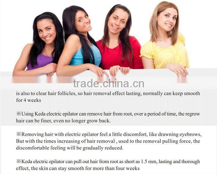 Popular Rechargeable Hair Epilator Clean in Summer