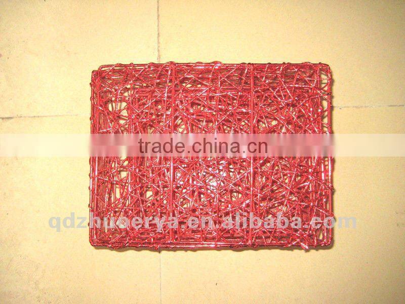 straw basket with handles