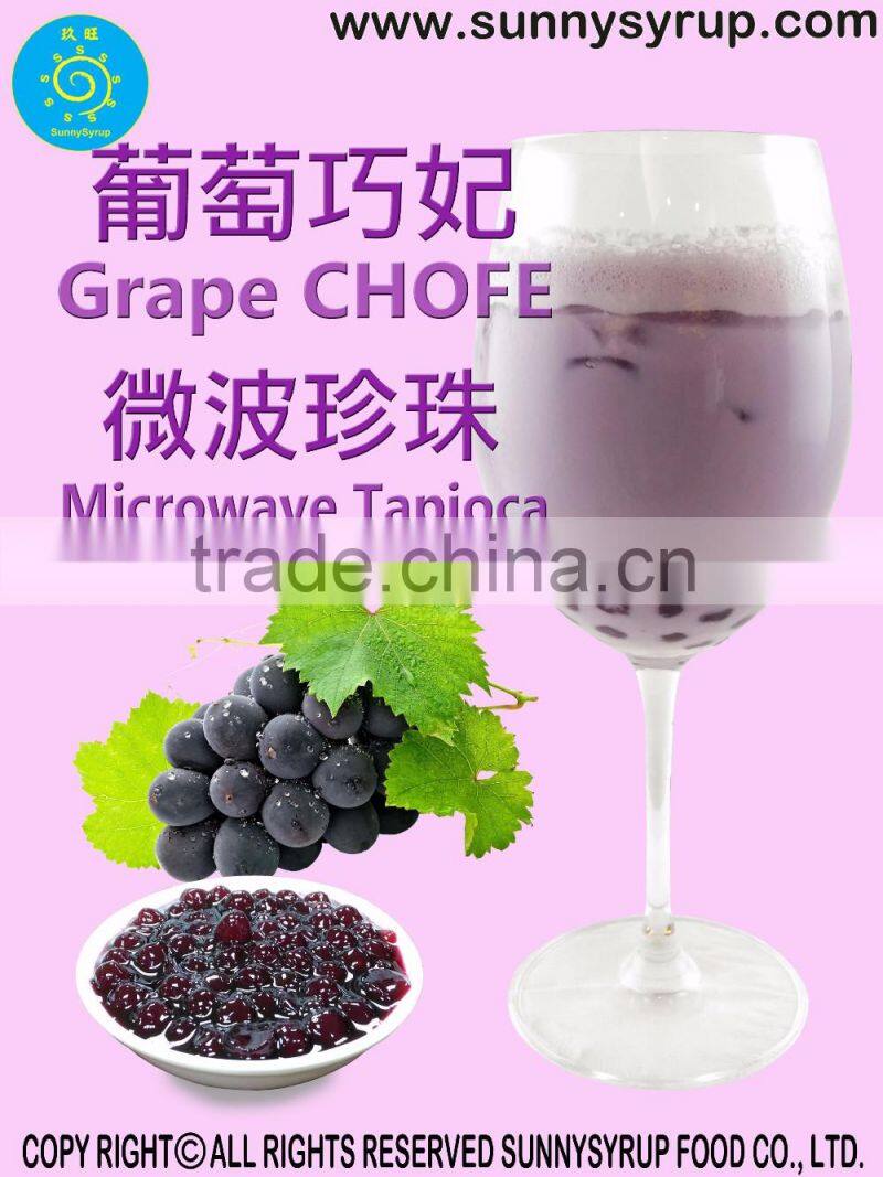 Microwave Tapioca Pearl CHOFE Lychee flavor 2016 new technology