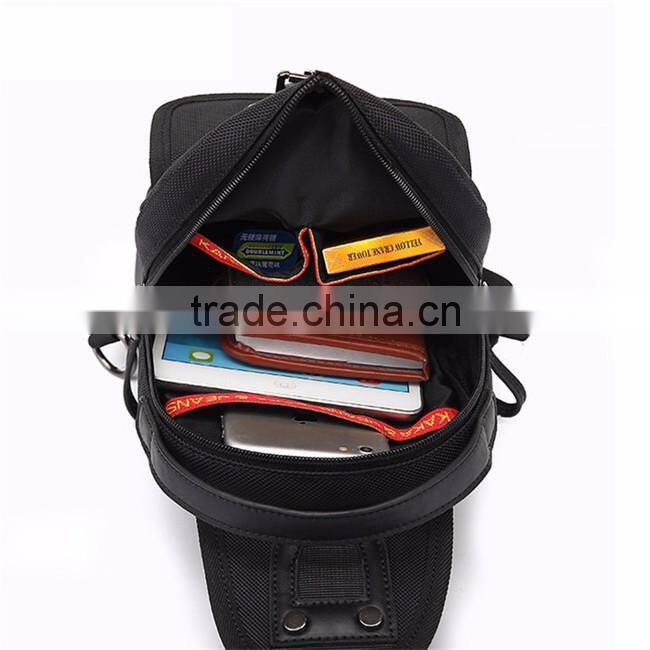 Men fashion sports and leisure chest bag men