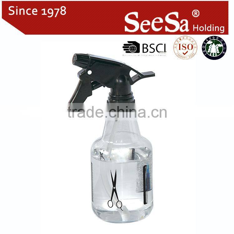 550ml plastic Hair products cosmetic sprayer air pressure spray bottle trigger sprayer