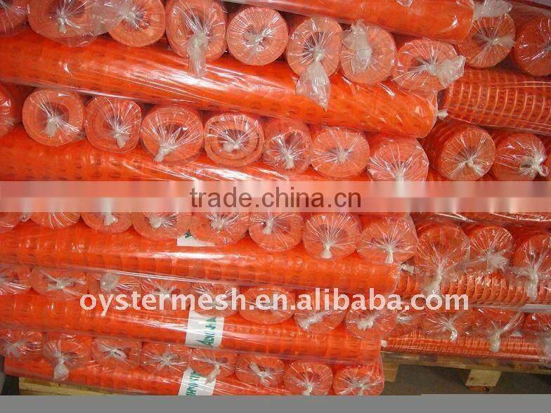PE PLASTIC ORANGE COLOR SAFETY MESH BARRIER