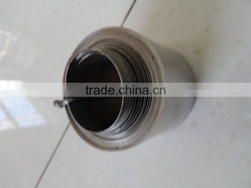 LC-LIDA 55-800-80 steel conical telescopic springs covers for serew