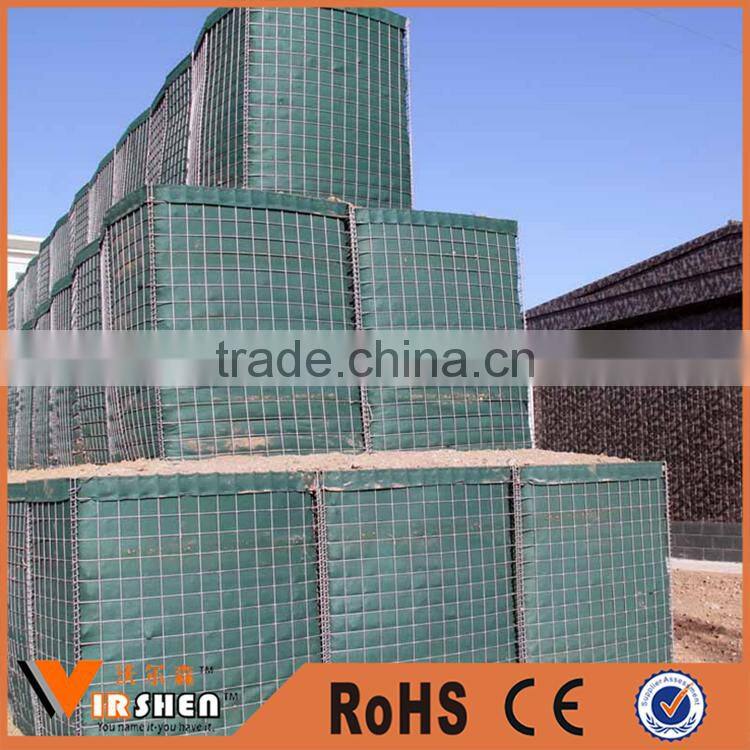 Military Sand Defence Wall Hesco Barrier For Afghanistan