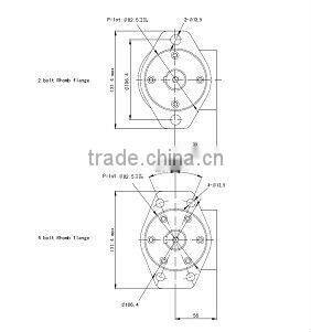 SMP Small Orbit Hydraulic Motor For Spool Valve