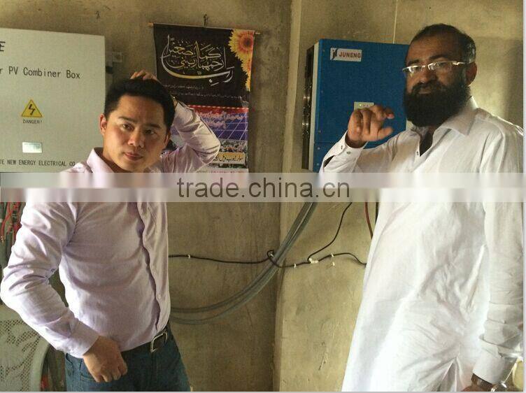 JNTECH 2015 Hot Sell Solar Powered Water Pumping System for Agriculture Irrigation, IP65, 3 Years' Warranty, with CE Certificate