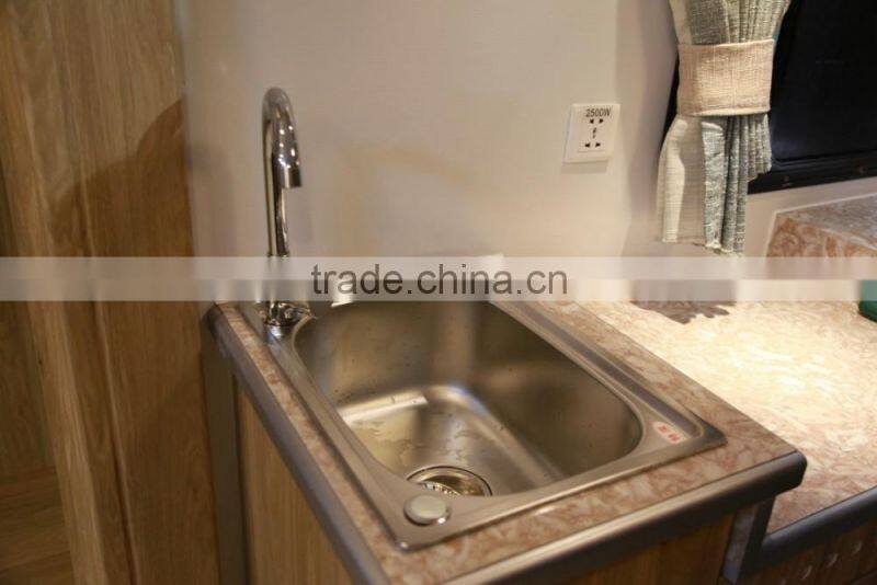 Trailer Camper Van 2-Bedroom 1-Living room 1-Bathroom 1-Kitchen with Veranda