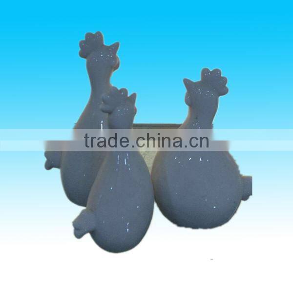 custom little ceramic decorative easter toy fir sale